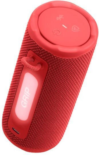 JBL Grip Αδιάβροχο Ηχείο Bluetooth με Διάρκεια Μπαταρίας έως 14 ώρες Κόκκινο