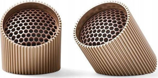 Lexon Design Ray TWS Bluetooth Speaker 6W with Battery Life up to 6 hours Gold