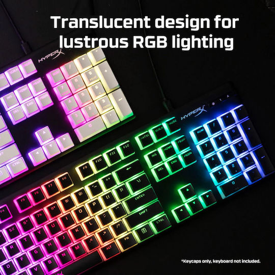 HyperX Pudding Keycaps Keycap US Black 4P5P4AA