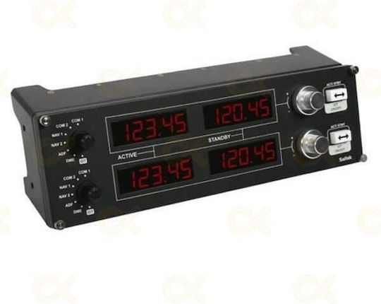 Logitech G Saitek Pro Flight Radio Panel Ενσύρματο Controller pentru PC