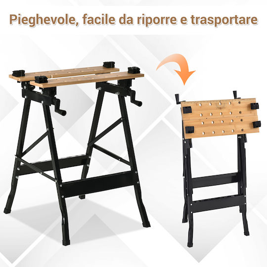 HomCom Bancă Rezistență 150kg 1buc B71-041