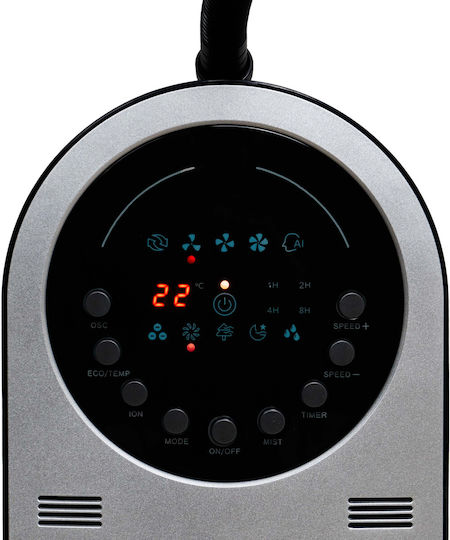 Morris Ventilator Cu Ceață De Apă Putere 95W Diametru Ventilator 40cm Cu Telecomandă Negru