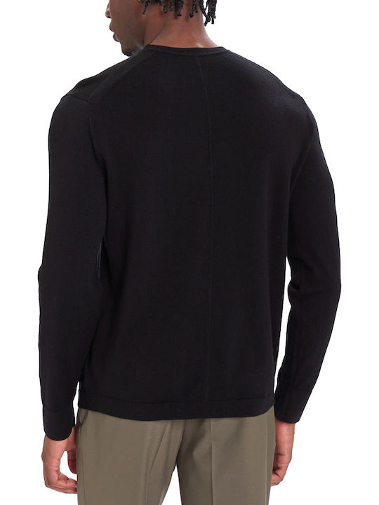 Langarm Pullover Schwarz