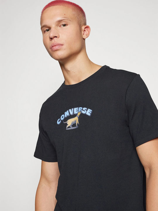 T-shirt Μαύρο