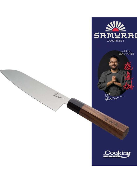 Heinner Knife Santoku from Stainless Steel 18cm