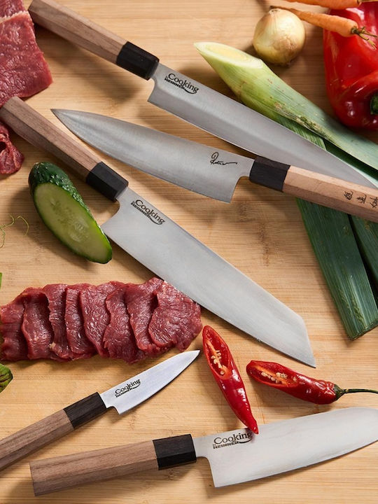 Heinner Knife Santoku from Stainless Steel 18cm
