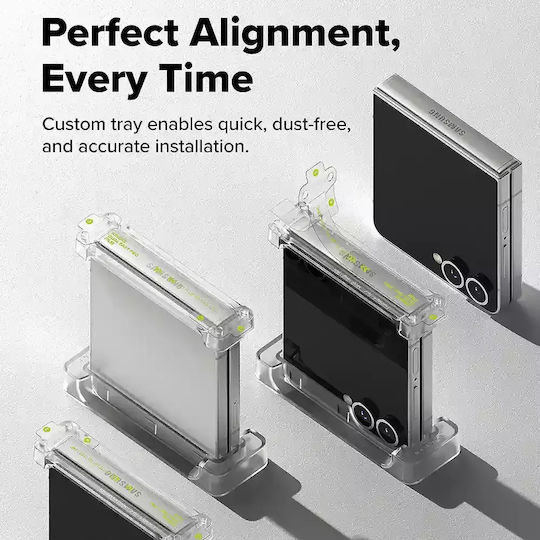 Ringke Back Film Hinge Dual Easy Pro Film for Samsung Galaxy Z Flip7 Transparent