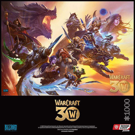 World Warcraft Puzzle 30. Jubiläum 1000 Teile