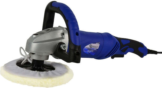 Geko G80265 Mașină De Lustruit Și Șlefuit 1400 W 230 V Diametru Disc 180 Mm 3200 Rpm 6 Viteze Filet M14