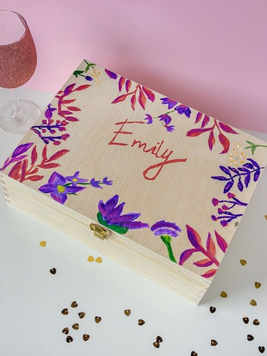 Creative Wooden Decorative Box 33.8x24.8x10cm