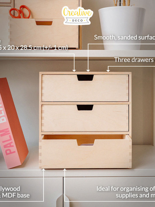 Creative Dekorative Box Hölzernes