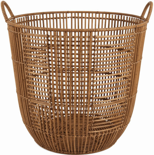 Polihome Set of Decorative Baskets Straw 35x35cm 2pcs