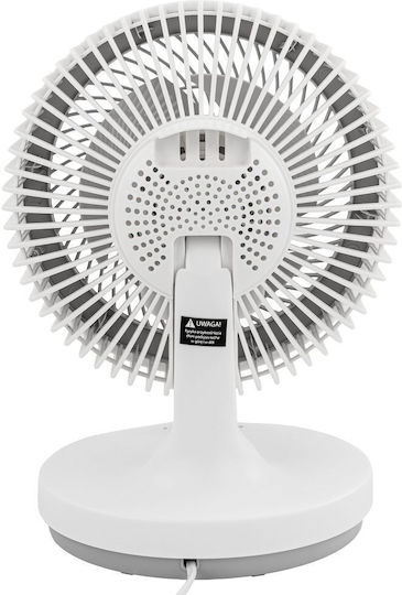 Red Technic Επιτραπέζιος Ανεμιστήρας 50W Λευκός