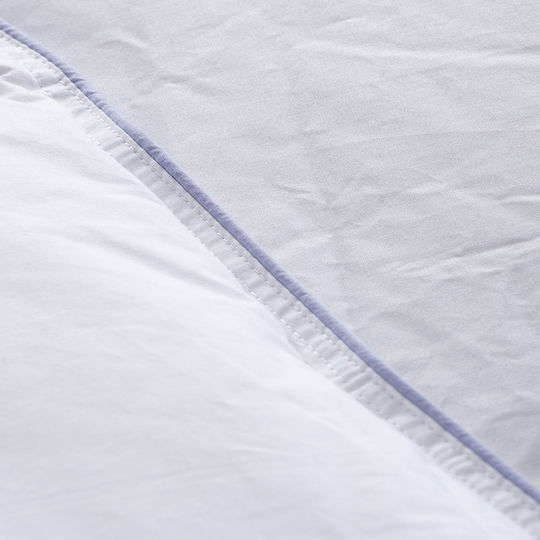 Nef-Nef Homeware Πάπλωμα Μονό με Γέμιση Microfiber 160x220εκ. Microfiber Λευκό 350 GSM 8 togs