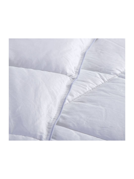 Nef-Nef Homeware Duvet Single with Microfiber Filling 160x220cm Microfiber White 350 GSMGsm 8 togs Togs