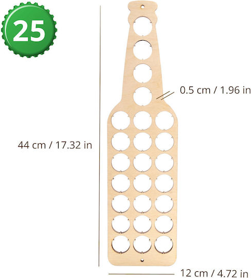 Capace de bere din placaj Creative Deco Dimensiuni 12 X 44 X 0.5 Cm Colecție 25 Capace