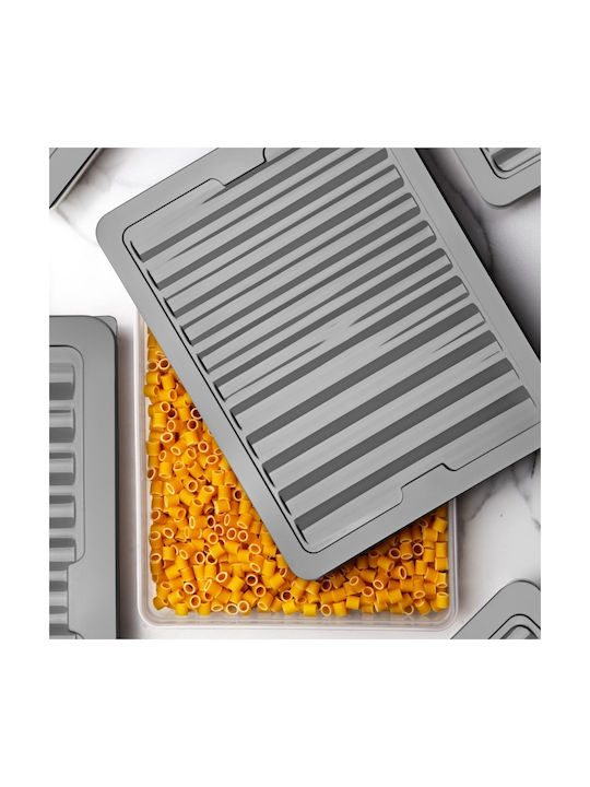 Plastic Transparent Lunch Box 2.4lt