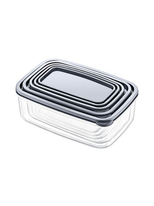 Caseta Cereale Cu Capac Plastic Transparent 2100ml 1 Bucată