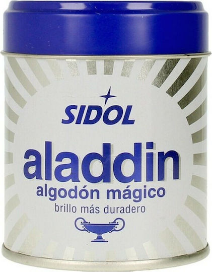 Sidol Aladdin Cremă de Curățare pentru Bucătărie Curățitor din bumbac pentru obiecte metalice 75gr 1buc
