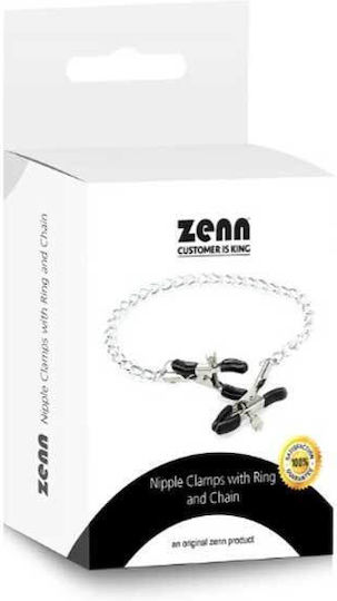 Zenn Nipple Clamps Ring Chain 42cm
