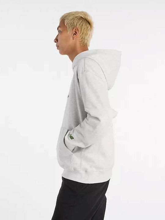 Sweatshirt with Hood Ash Pearl