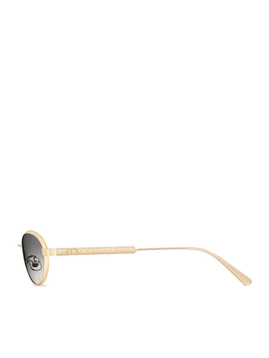 Dior Women's Sunglasses with Gold Metal Frame and Gray Gradient Lens DIORCANNAGE R1U B0A1