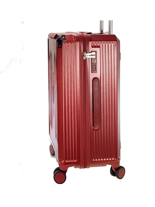 Forecast Großer Reisekoffer Weichschalen Red mit 4 Räder Höhe 75cm C879-28-Red
