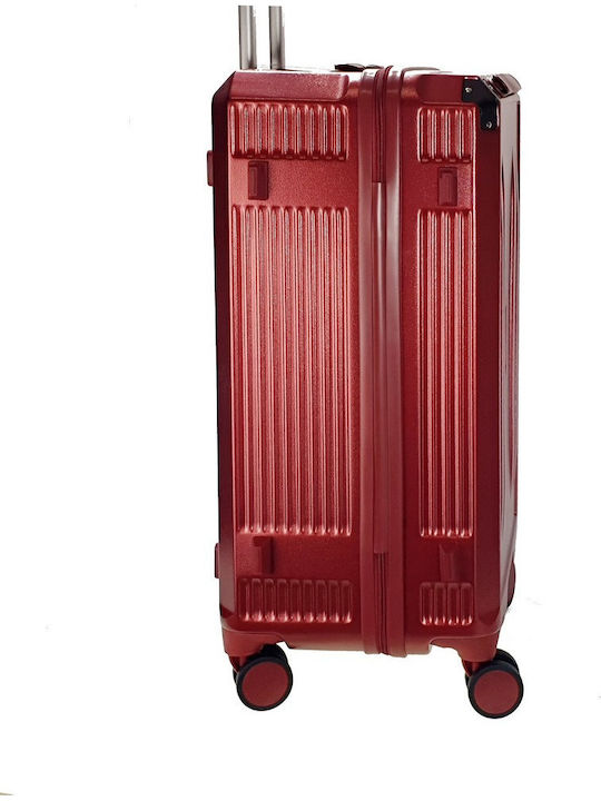 Forecast Großer Reisekoffer Weichschalen Red mit 4 Räder Höhe 75cm C879-28-Red