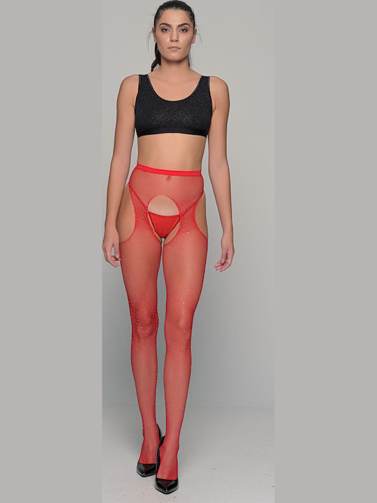 Milena by Paris Sexy Καλσόν Κόκκινο