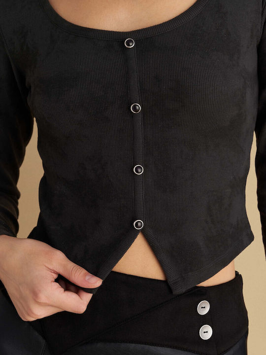 Women's Blouse Gray