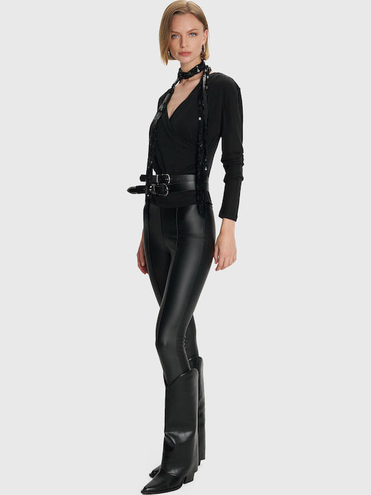 Damen Bluse Black