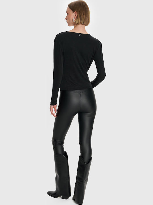 Damen Bluse Black