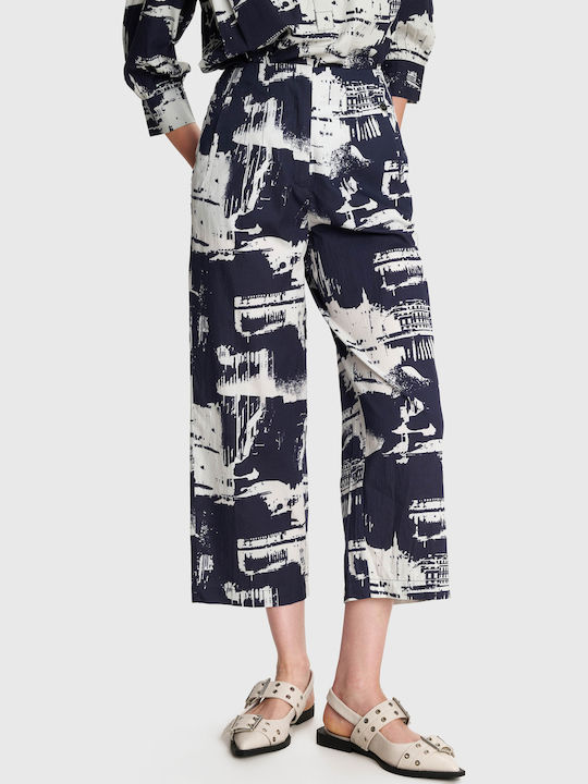 Dama Tesatura Pantaloni Black