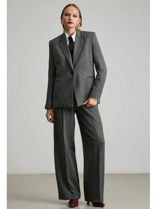 Damen Gray Anzug