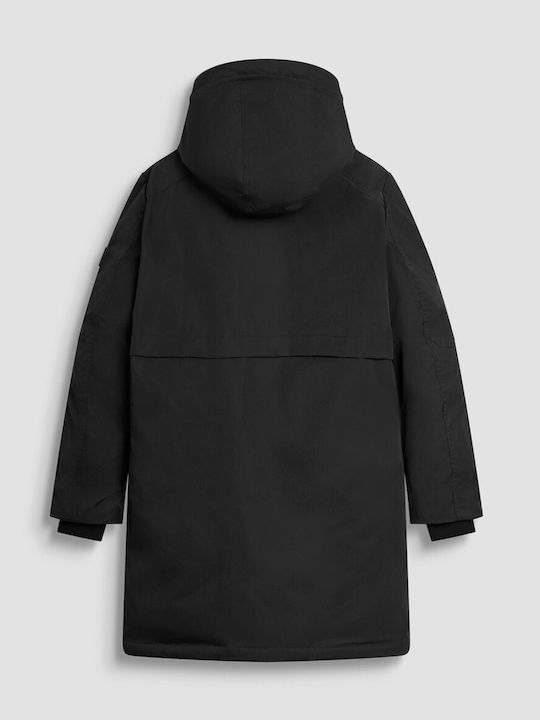 Μπουφάν Αδιάβροχο Black