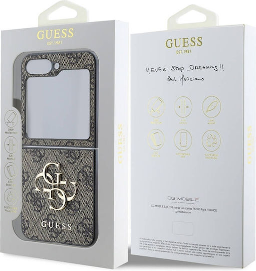 Guess Задна корица Кафяв (Galaxy Z Flip7)