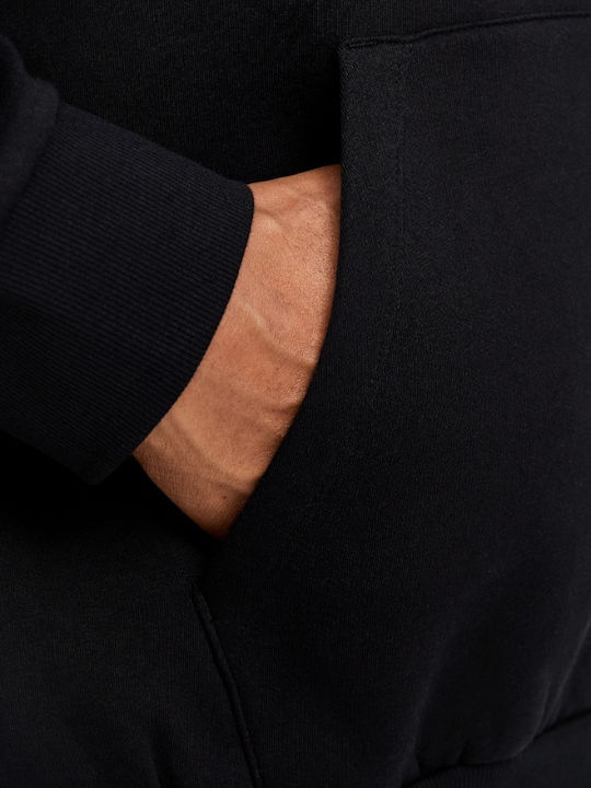 Sweatshirt mit Kapuze Schwarz