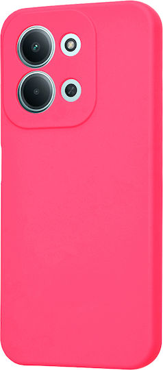 Techsuit Softflex Umschlag Rückseite Silikon Fuchsie (Redmi 15C 4G)