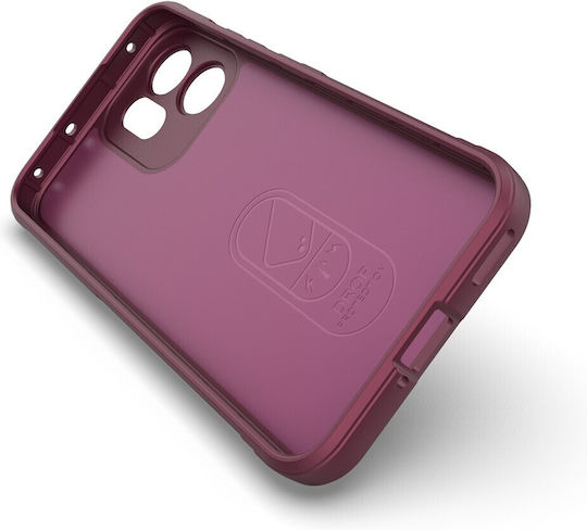 Techsuit Back Cover Σιλικόνης Μπορντό (Oppo Reno14F)