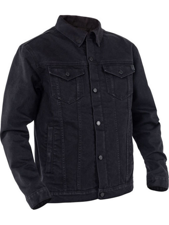 John Doe Sommer Herren Reitjacke Motorrad Schwarz