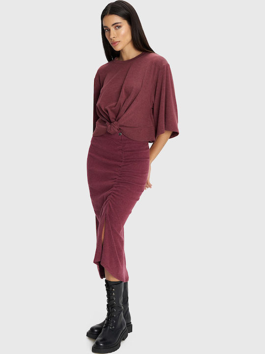 Midi Rock Red