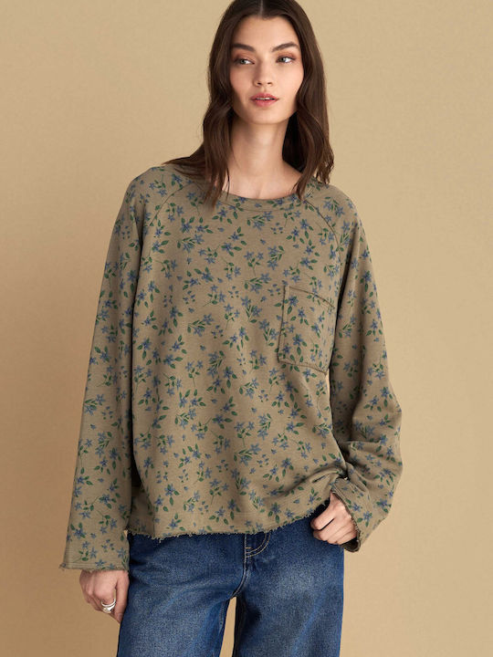 Damen Sweatshirt Green
