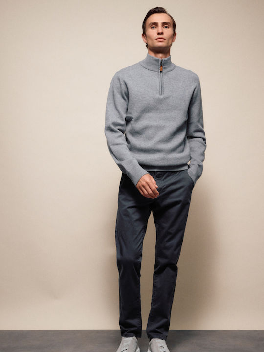 Hose Chino Elastisch Gray
