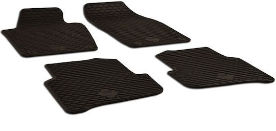 Umbrella Set Covorașe Față și Spate 4buc din Furtun pentru Skoda Fabia 2014-2021 Negre