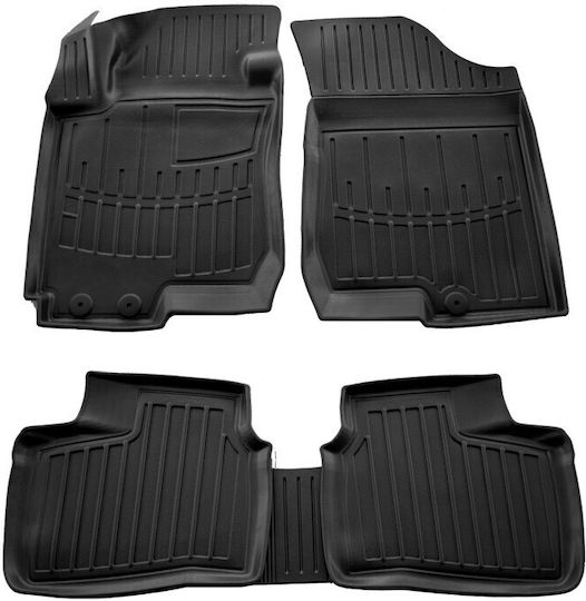 Umbrella Set Covorașe Față și Spate 4buc din Furtun pentru Hyundai i30 2007-2012 Negre