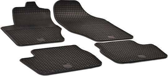 Umbrella Set Față și Spate Covoare Auto 4 Bucăți Pentru Peugeot 308 Citroen C4 / DS4 2011-2015 Negre