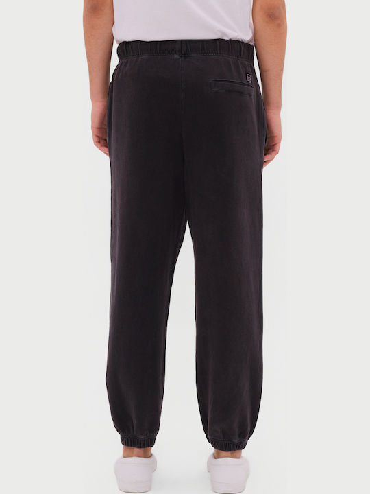 Sweatpants with Elastic Black