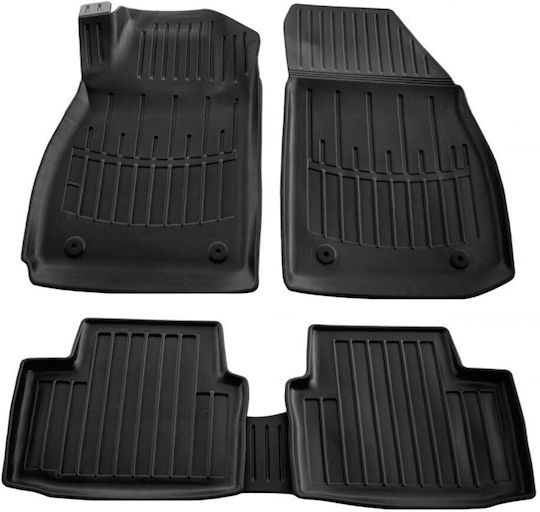 Umbrella Set Covorașe Față și Spate 4buc din Furtun pentru Opel Insemnări 2008-2017 Negre