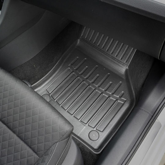 Umbrella Set Covorașe Față și Spate 2buc din Furtun pentru Toyota Lexus 2015-2022 Negre