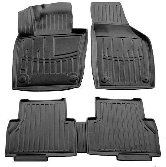 Umbrella Σετ Μπροστινά και Πίσω Πατάκια 4τμχ για Seat Alhambra 2010+ Μαύρα